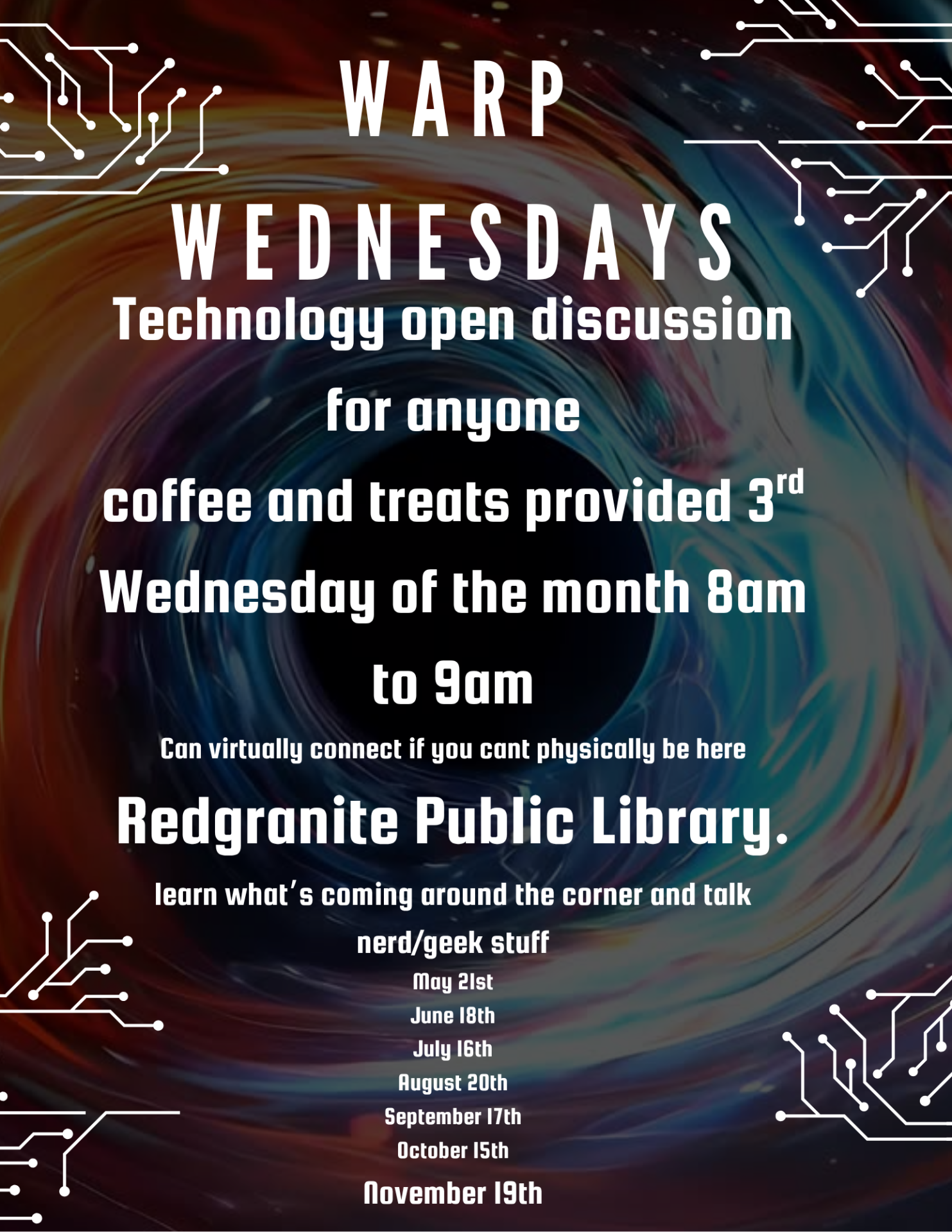 WARP WEDNESDAYS